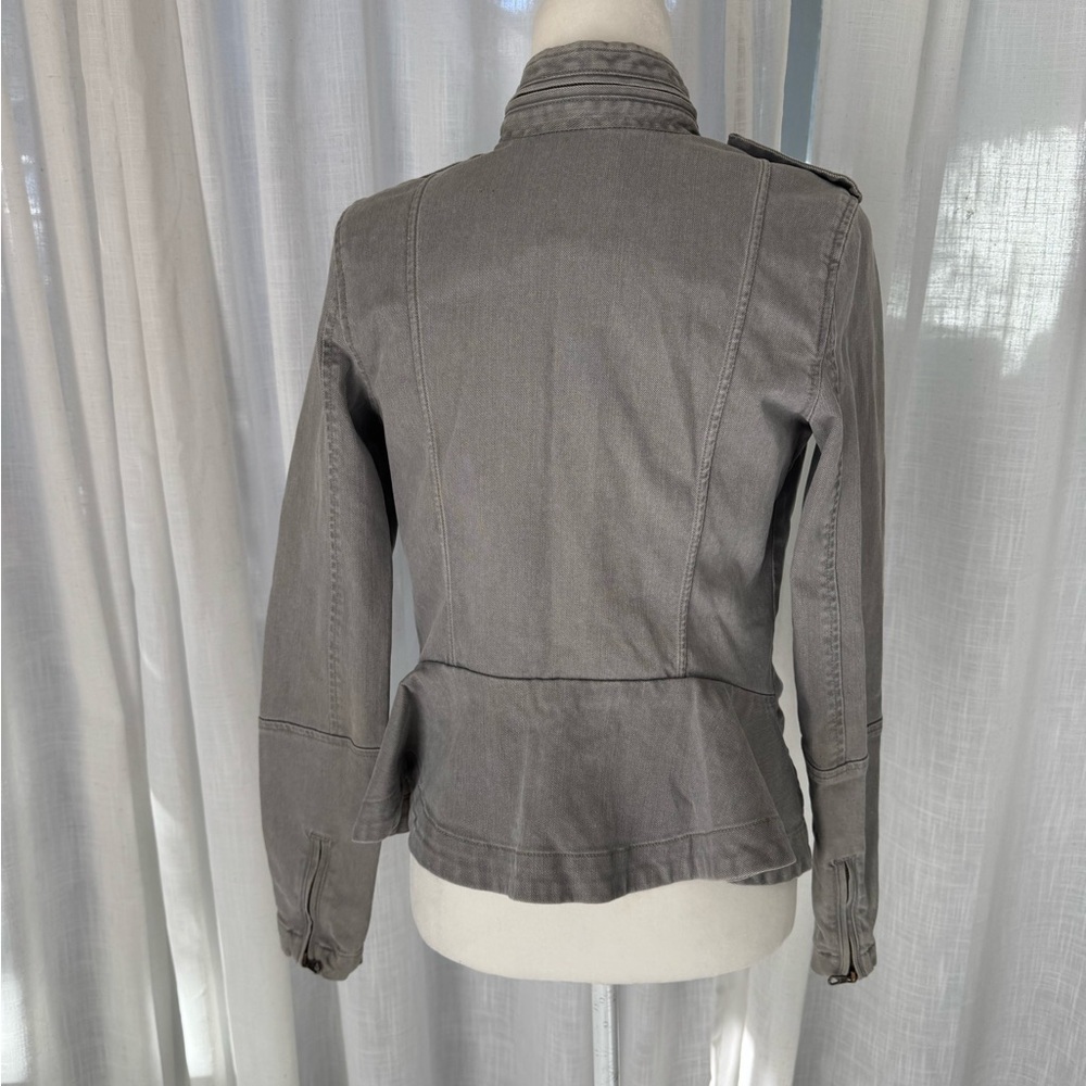 Joe's Jeans Gray Utility Jacket - Picture 8 of 14